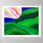 "I Create" by artist Mark Easton Posters