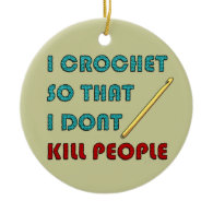 I Crochet, Ornament