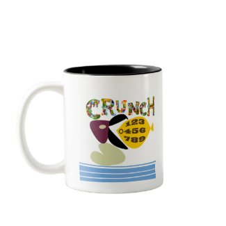 I crunch numbers math humor Mug office fun mug