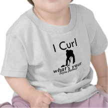 I Curling what's your super power T Shirt