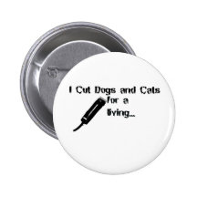 I Cut Pinback Buttons