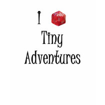 I d20 Tiny Adventures Edun T-shirt