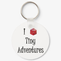 I d20 Tiny Adventures keychain