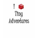 I d20 Tiny Adventures women's T-shirt by tinyadventures I d20 Tiny Adventures women's T-shirt