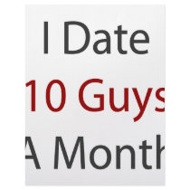 I Date 10 Guys A Month letterhead by Supernova23 I Date 10 Guys A Month letterhead