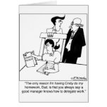 I Delegate My Homework cards