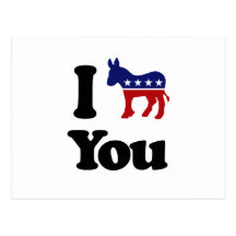 I Democrat You Post Cards