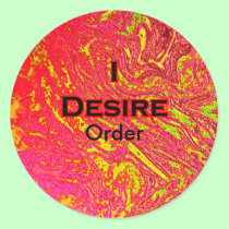 I Desire Order stickers