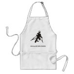i did all my own stunts aprons