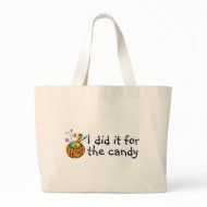 I Did It For The Candy bag