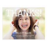 I Did It! Graduation Thank You Card Post Card