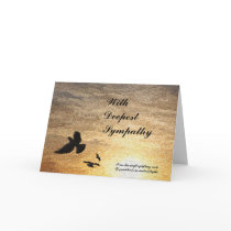 I Did Not Die Sympathy Card