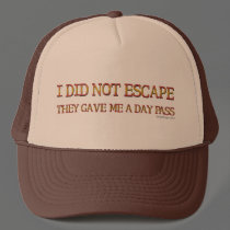 I Did Not Esape They Gave Me a Day Pass