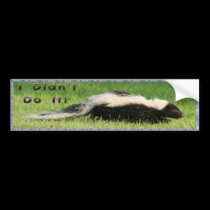 I Didn't Do It! bumper stickers
