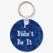 I didn't do it keychains