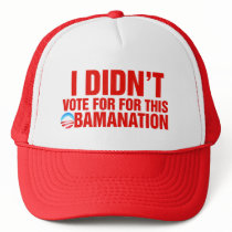 I Didn't note for this obamanation Mesh Hat