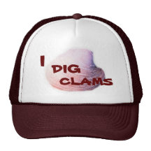 I DIG CLAMS HAT