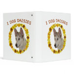 I Dig Daisies Ausky Dog Binders