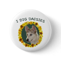 I Dig Daisies Ausky Dog