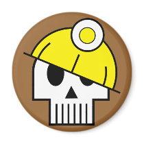I Dig Dead People Magnet
