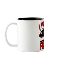 I DIG FOSSILS Skull Coffee Mugs