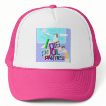I Dig Pool Parties! hats by Anotherfort I Dig Pool Parties! hats