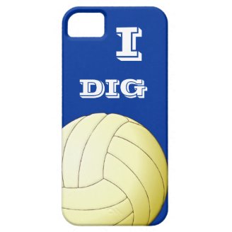 I DIG VOLLEYBALL iPhone 5 Case