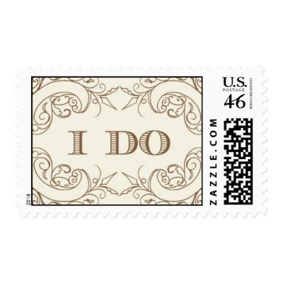 I Do #2-Gold By Ceci New York Stamps