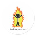 I do all my own stunts stickers by CarbonClothing I do all my own stunts stickers