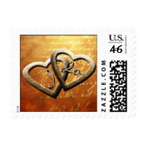I Do Autumn Wedding Postage Stamp