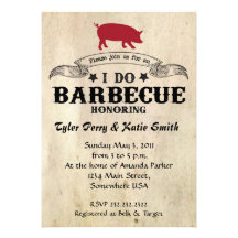 I Do Barbecue Invites