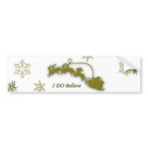 I DO Beleive Wine Label bumper stickers by NotionsbyNique I DO Beleive Wine Label bumper stickers