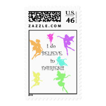 I do BELIEVE in Fairies!! Postage Stamp
