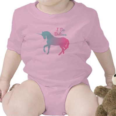 I Do Believe In Unicorns Bodysuits