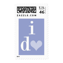 I Do Blue postage