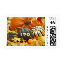 I DO Fall Season Wedding Theme Decor Invitation postage by FallSeason I DO Fall Season Wedding Theme Decor Invitation postage
