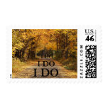 I DO Fall Wedding Autumn Wedding Invitation Stamp