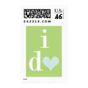 I Do Green postage by weddingchannel I Do Green postage