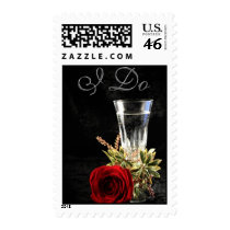 I Do Holiday Wedding postage