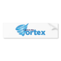 I do it in the Vortex Bumper Sticker