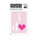 I Do Light Pink postage by weddingchannel I Do Light Pink postage