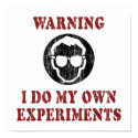 I Do My Own Experiments Poster posters by InsideOut_Tees I Do My Own Experiments Poster posters