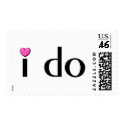 I Do (Pink Hrt) stamp