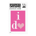 I Do Pink postage by weddingchannel I Do Pink postage