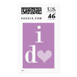 I Do Purple Stamps