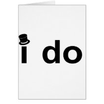 I Do (Top Hat) cards