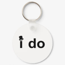 I Do (Top Hat) keychains