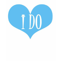 I DO WEDDING BLUE HEART t-shirts by WEDDINGCAKES I DO WEDDING BLUE HEART t-shirts