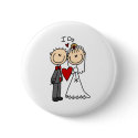 I Do Wedding Ceremony Button