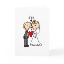 I Do Wedding Ceremony Card